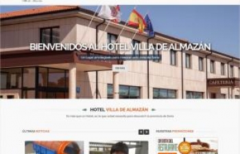 El Hotel Villa de Almazán inaugura su nueva página web